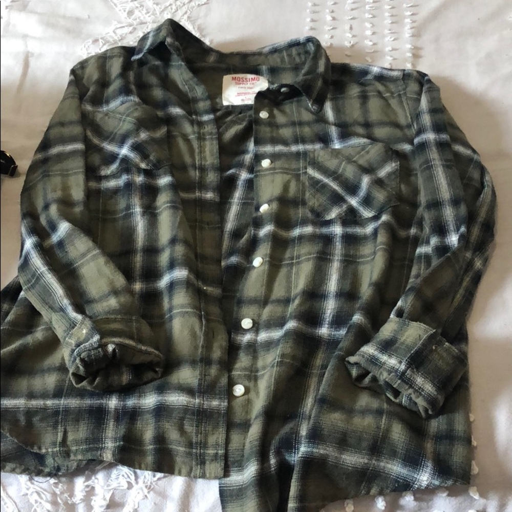 Green flannel